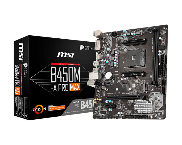 MAIN MSI B450M-A PRO MAX II ( AM4 / m-ATX / 2xDDR4 )