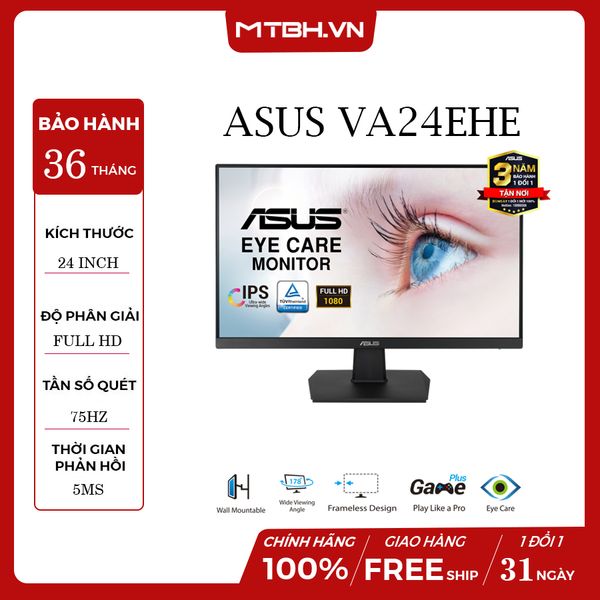 MÀN HÌNH LCD ASUS VA24EHE 24