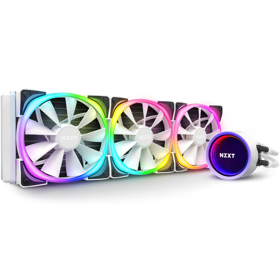 TẢN NHIỆT NƯỚC NZXT KRAKEN X73 RGB 360MM AIO - WHITE