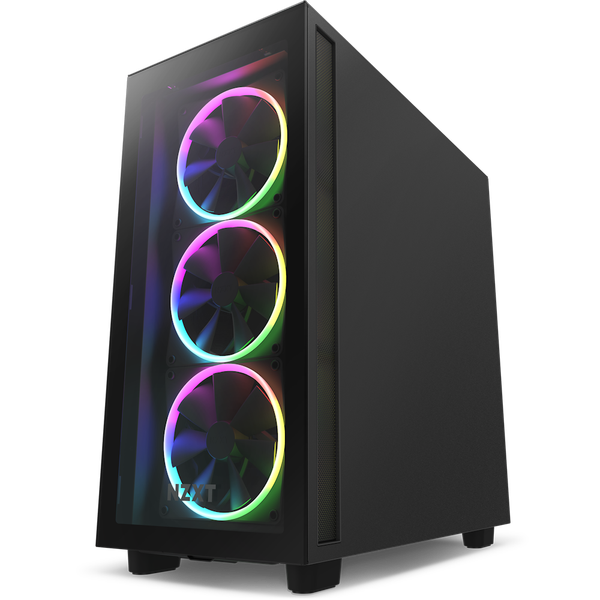 CASE NZXT H7 ELITE MID TOWER RGB BLACK