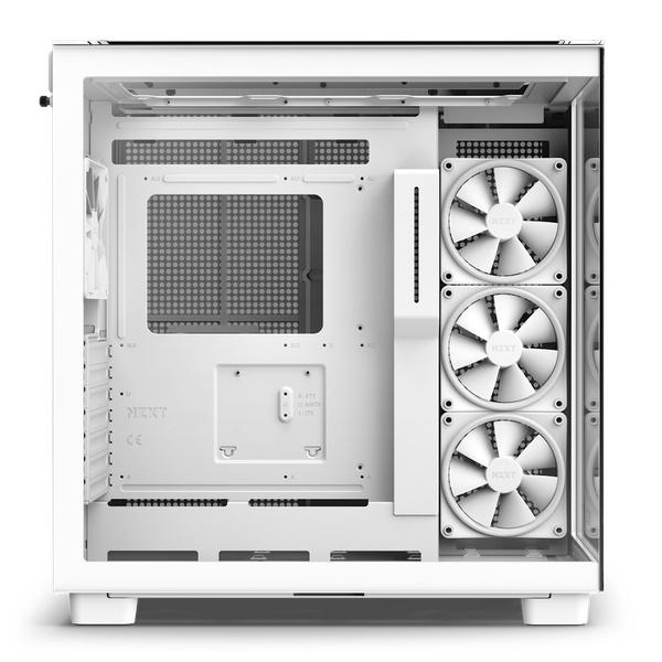 CASE NZXT H9 ELITE MID TOWER WHITE