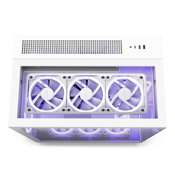 CASE NZXT H9 ELITE MID TOWER WHITE