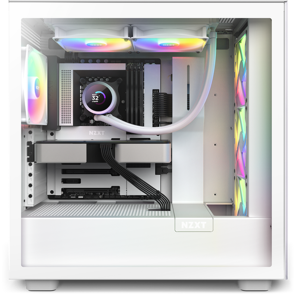 TẢN NHIỆT NƯỚC NZXT KRAKEN 280 RGB WHITE - 280MM (RL-KR280-W1)