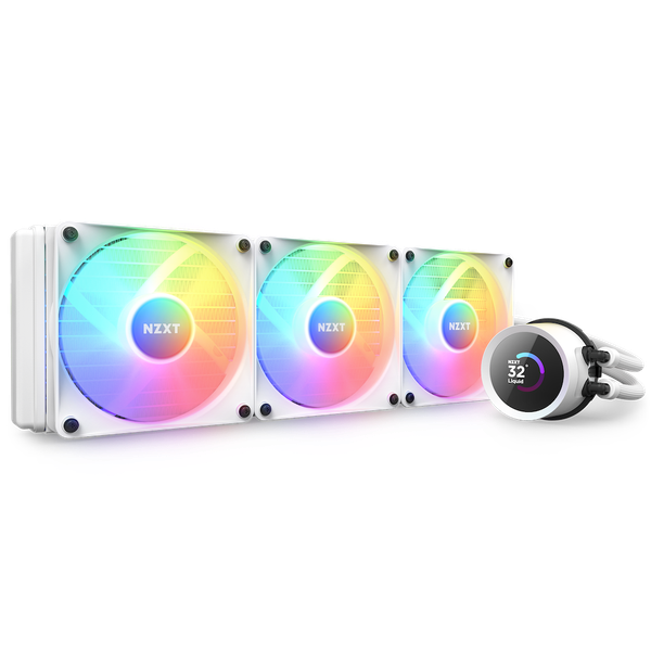 TẢN NHIỆT NƯỚC NZXT KRAKEN 360 RGB WHITE - 360MM (RL-KR360-W1)