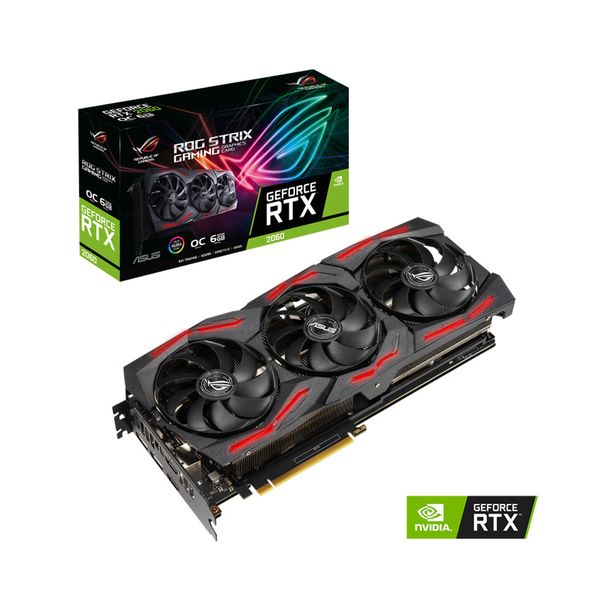 VGA ASUS RTX 2060 ROG STRIX 6GB O6G EVO V2 GAMING