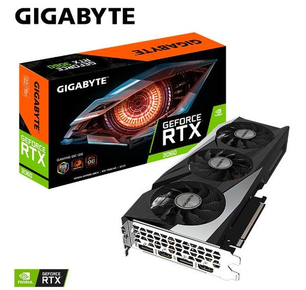 VGA GIGA RTX 3060 GAMING OC 12GB V2