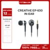 TAI NGHE CREATIVE EP-630 IN-EAR BLACK