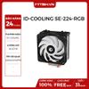 TẢN NHIỆT CPU ID-COOLING SE-224-RGB ( RGB TOP COVER MB SYNC 4 Heatpipe 120mm PWM All Socket Direct Touch )