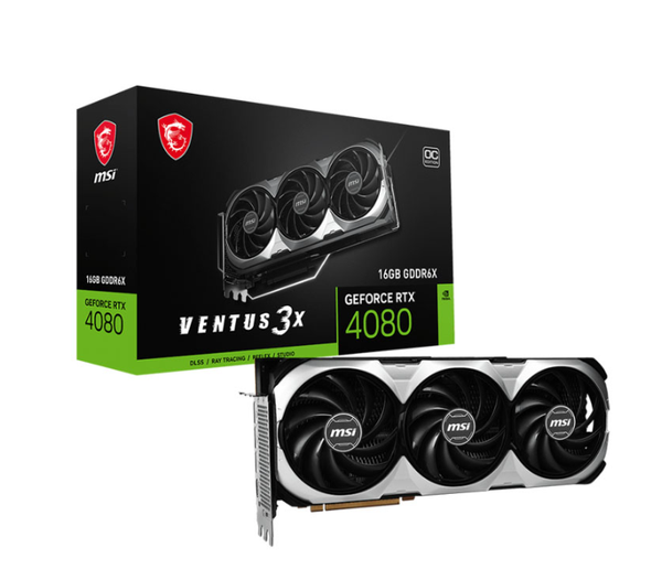 VGA MSI RTX 4080 VENTUS 3X 16G OC GDDR6X