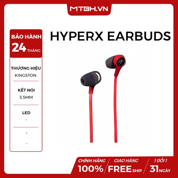 TAI NGHE HP HYPERX EARPHONE CLOUD EARBUDS