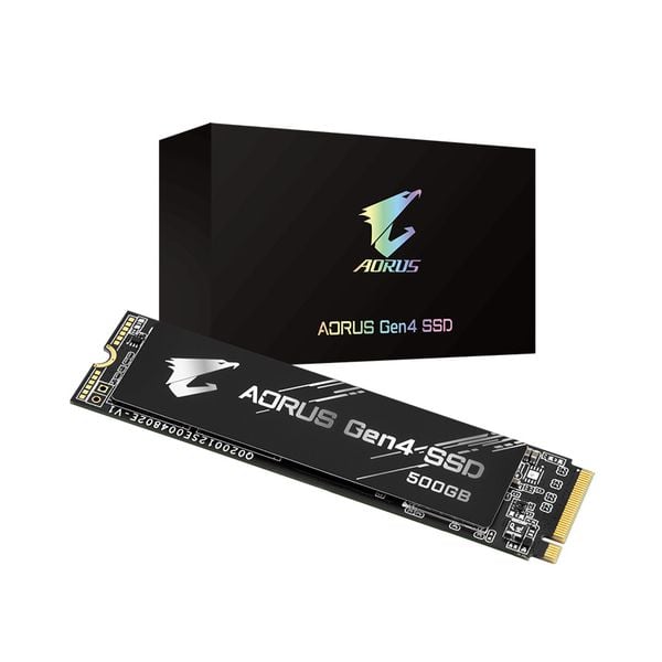 SSD Giga Aorus 500GB PCIe Gen4 x4 NVMe M.2 GP-AG4500G