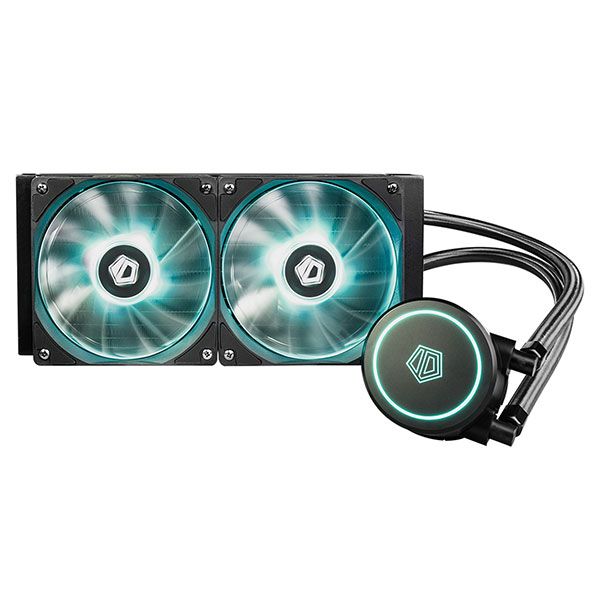 TẢN NHIỆT NƯỚC ID-COOLING AURAFLOW X 240 ( RGB SYNC, Pump 2100RPM, 240mm Radiator, PWM Fans*2, Intel&AMD )