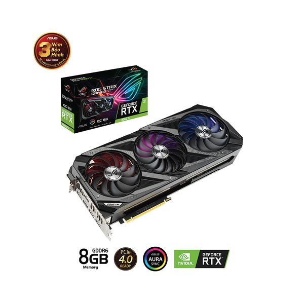 VGA ASUS RTX 3060 Ti ROG STRIX O8G GAMING V2