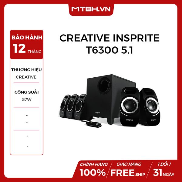 LOA CREATIVE INSPRITE T6300 5.1