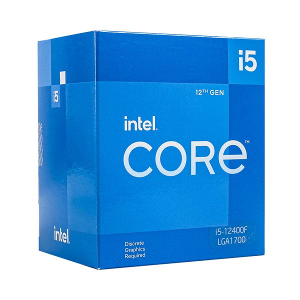 CPU Intel Core i5 12400F (Upto 4.4Ghz, 6 nhân 12 luồng, 18MB Cache, 65W - Socket Intel LGA 1700) BOX CHÍNH HÃNG 12TH