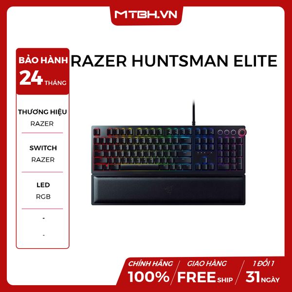 BÀN PHÍM CƠ Razer Huntsman Elite NEW BH 24TH