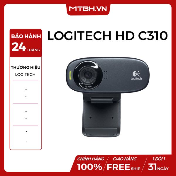 WEBCAM LOGITECH HD C310 NEW