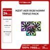 FAN CASE NZXT AER RGB 140MM TRIPLE PACK NEW BH 24TH