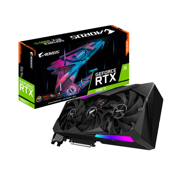 VGA GIGA RTX 3060 Ti AORUS MASTER 8GB