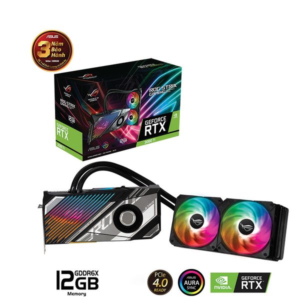 VGA Asus RTX 3080 Ti ROG STRIX LC 12G GAMING