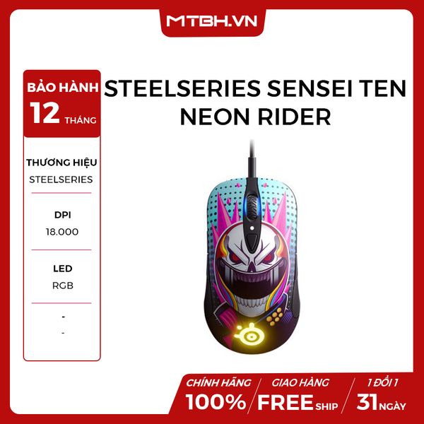 CHUỘT STEELSERIES SENSEI TEN NEON RIDER LIMITED EDITION