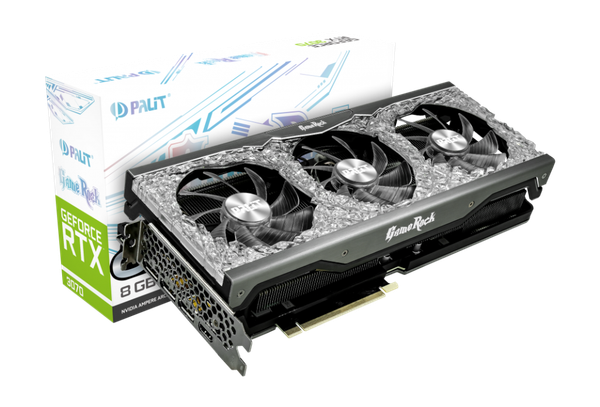 VGA PALIT RTX 3070 GAMEROCK 8GB GDDR6