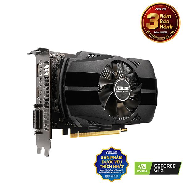 CARD MÀN HÌNH VGA ASUS GTX 1650 4GB (PH-GTX1650-4G)