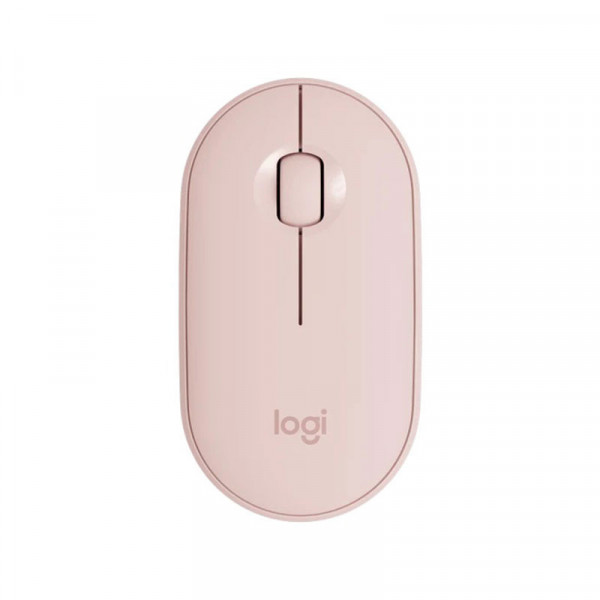 Chuột không dây Bluetooth Logitech Pebble M350S - Pink