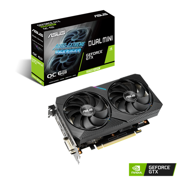 VGA ASUS GTX 1660 SUPER DUAL O6G MINI 6GB