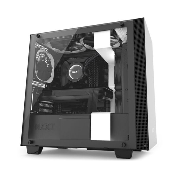 CASE NZXT H200i SMART ATX BLACK/WHITE NEW