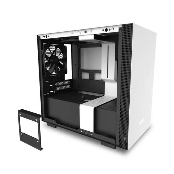 CASE NZXT H210 MATTE WHITE MINI TOWER