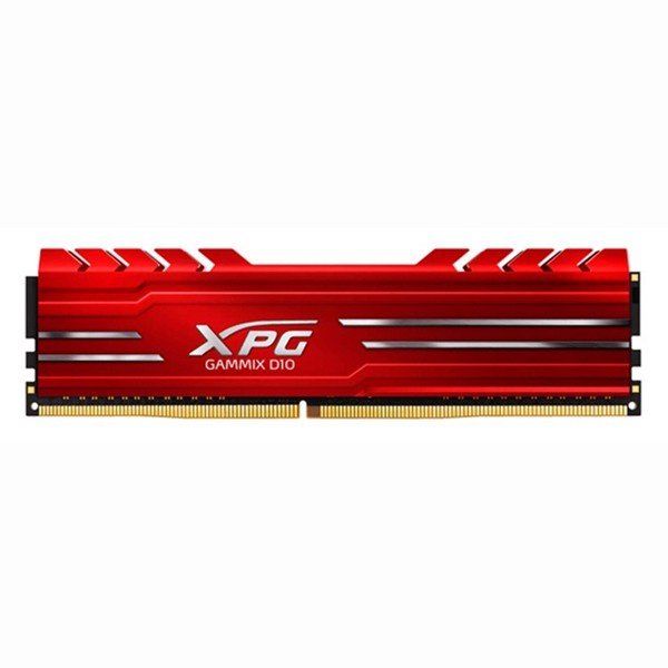 RAM DDR4 8GB ADATA XPG GAMMIX D10 BUSS 3200 TẢN NHIỆT NHÔM RED