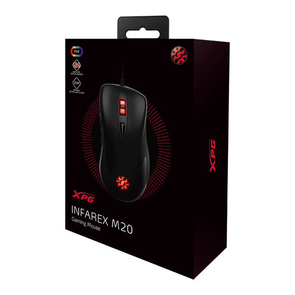 CHUỘT ADATA XPG INFAREX M20 GAMING BLACK