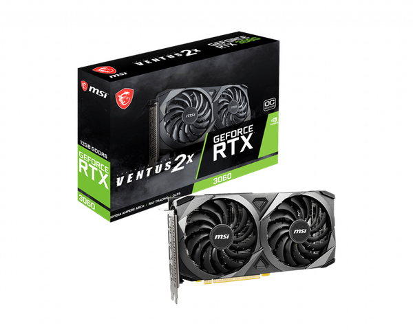 VGA MSI RTX 3060 VENTUS 2X OC 12 GB