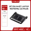 ĐẾ TẢN NHIỆT LAPTOP COOLER MASTER NOTEPAL U2 PLUS BLACK NEW