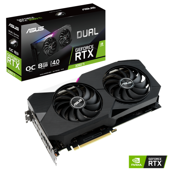 VGA ASUS RTX 3060 Ti DUAL O8G GAMING V2