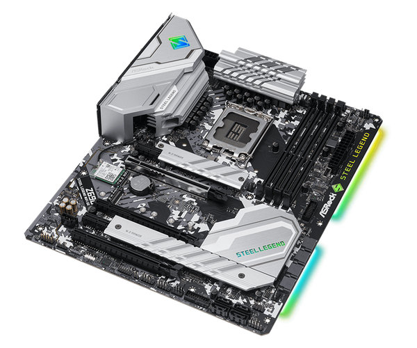 MAIN ASROCK Z690 STEEL LEGEND WiFi 6E (Intel Z690, Socket 1700, ATX, 4 khe Ram DDR4)