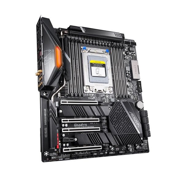 MAIN GIGABYTE TRX40 AORUS MASTER (AMD TRX40, Socket sTRX4, E-ATX, 8 khe RAM DDR4)