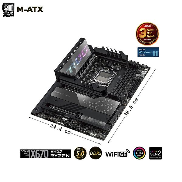 Main ASUS X670E ROG CROSSHAIR HERO DDR5