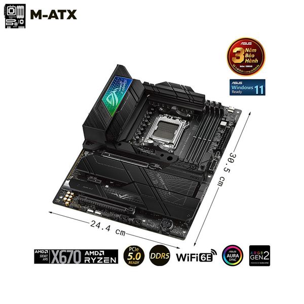 Main ASUS X670E-F ROG STRIX GAMING WIFI DDR5