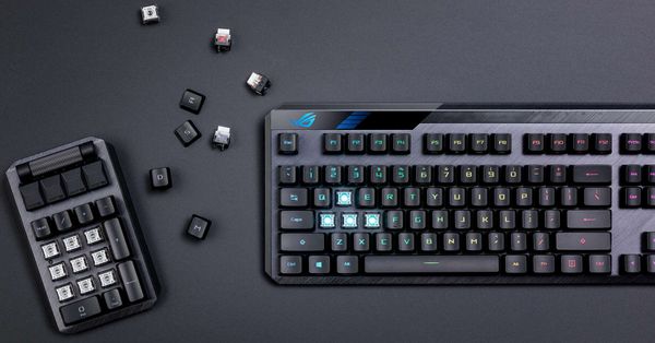 Bàn Phím Cơ Asus Rog Claymore II Blue Switch Wireless