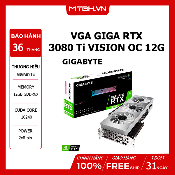 VGA GIGA RTX 3080 Ti VISION OC 12G