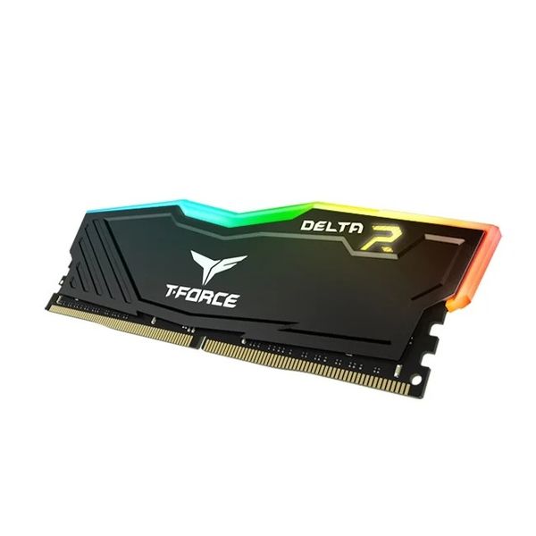 RAM DDR4 8GB TEAMGROUP T-FORCE DELTA BLACK 3200Mhz RGB