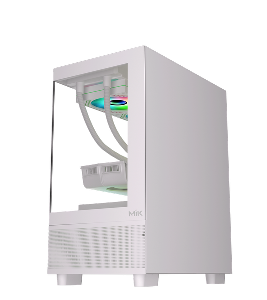 CASE MIK AETHER WHITE (MATX/MID TOWER/MÀU TRẮNG)
