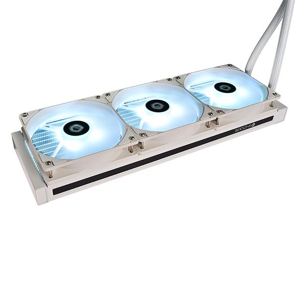 TẢN NHIỆT NƯỚC ID-COOLING AURAFLOW X 360 SNOW ( RGB SYNC, Pump 2100RPM, 360mm Radiator, PWM Fans*2, Intel&AMD )