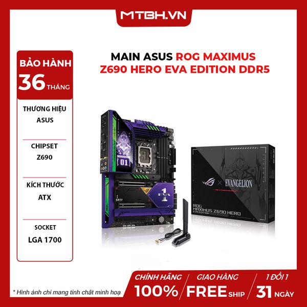 MAIN ASUS ROG MAXIMUS Z690 HERO EVA EDITION DDR5