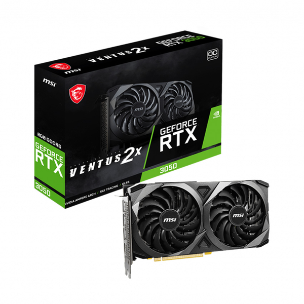 VGA MSI RTX 3050 VENTUS 2X XS 8G OC GDDR6