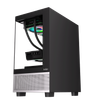 CASE MIK AETHER BLACK (MATX/MID TOWER/MÀU ĐEN)