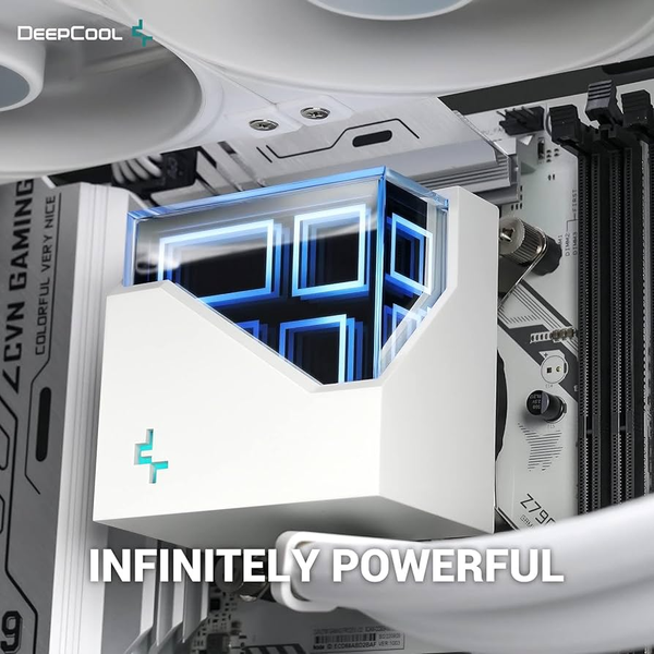 TẢN NHIỆT NƯỚC CPU DEEPCOOL LT720 ARGB 360MM - WHITE