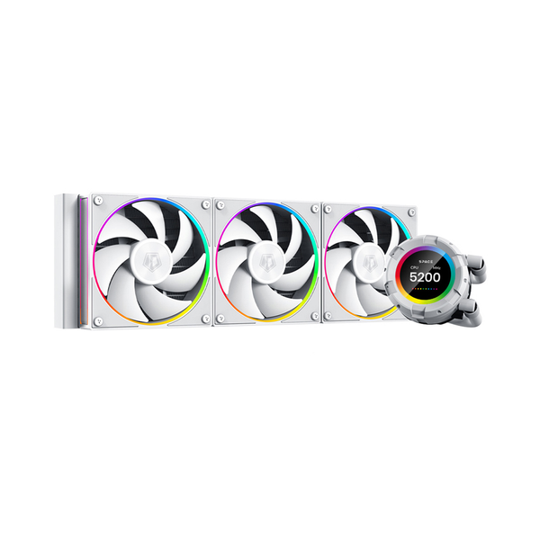 BỘ TẢN NHIỆT NƯỚC ID-COOLING SPACE SL360 XE WHITE - LCD 2.1